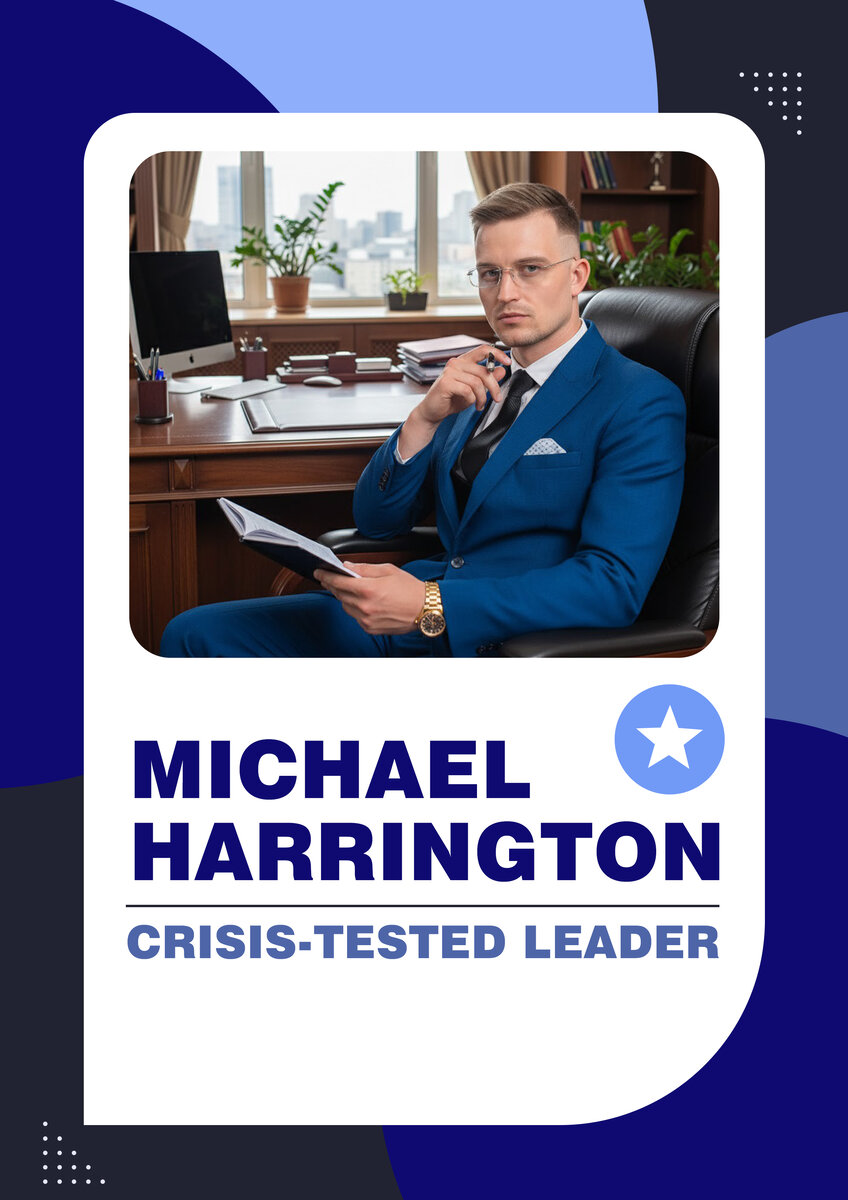 Professor Michael Harrington portrait